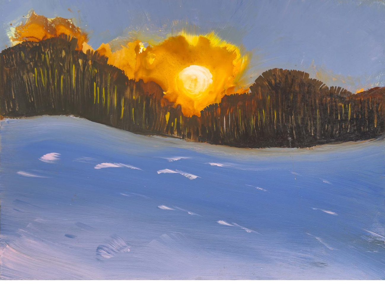 Painting by Nancy Diamond